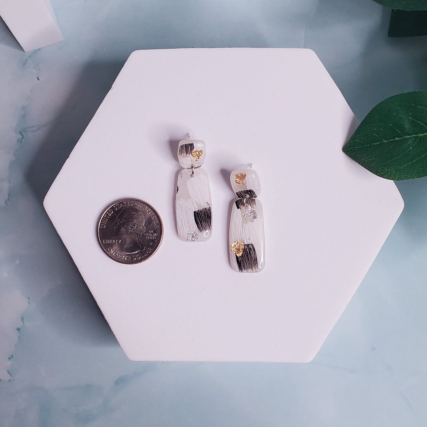 Abstract Oblong Dangle